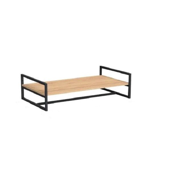 Free Standing Frame Basket Metal &amp; Wood