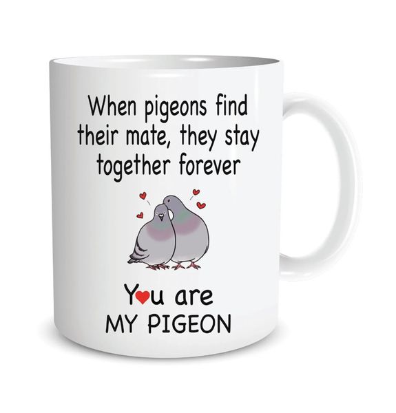 You're My Pigeon Husband Wife Birthday Anniversary Valentine Gift 11Oz Mug