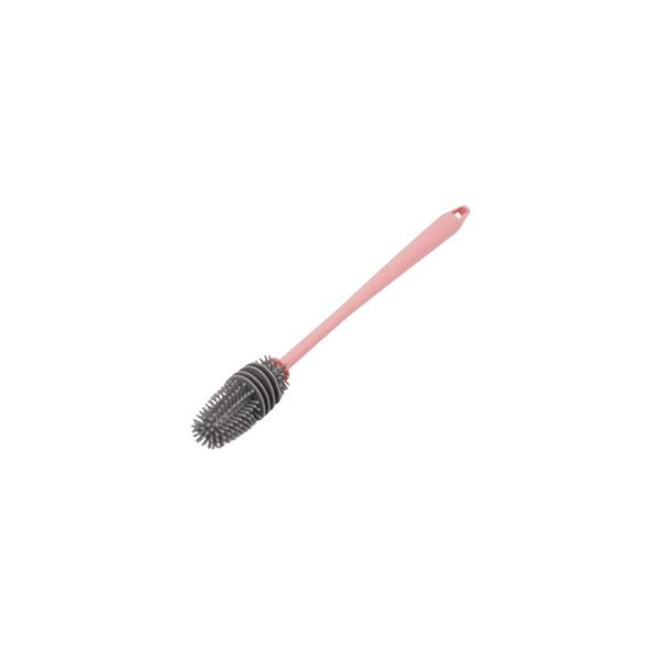 Flexible Silicone Cup Scrubber Cleaning Brush - Pink