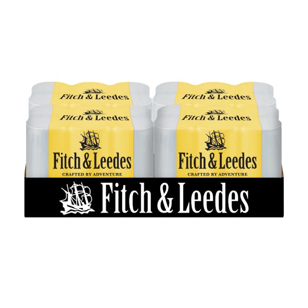 Fitch &amp; Leedes Indian Tonic Sugar Free 200ml x 24