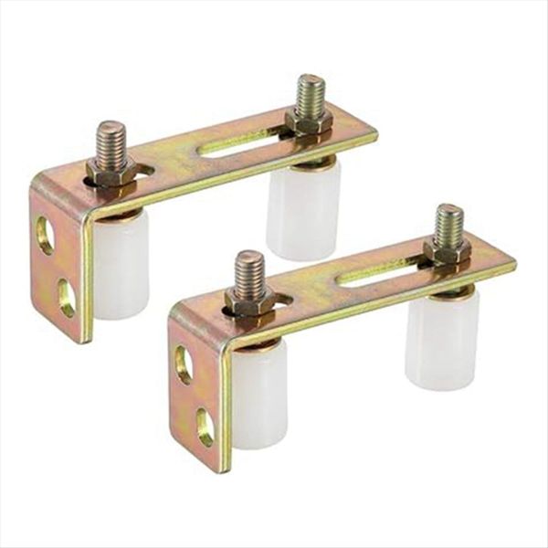 2Pcs Patio Door Track Guide Rollers Sliding Door Guide Rollers
