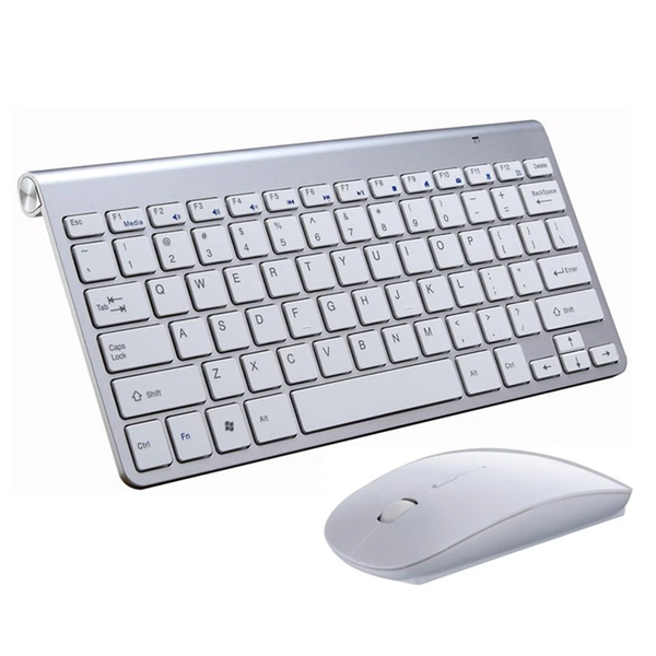 2.4 GHz Wireless Slim Multimedia Keyboard &amp; Mouse Combo