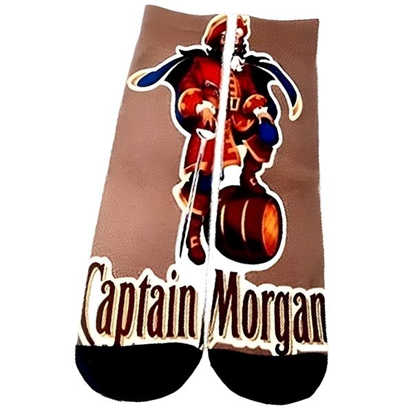 Retro Style Novelty Socks - Captain Morgan
