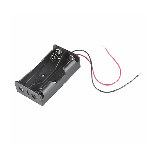 UM1X2 - Battery Holder with Wire Leads for 2 x D Cell Batteries