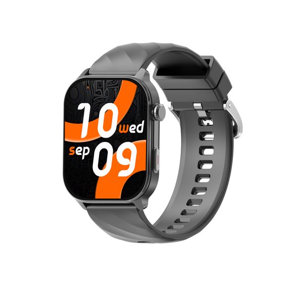 2.01'' Smart Watch for Women Fitness Tracker, Waterproof -Black