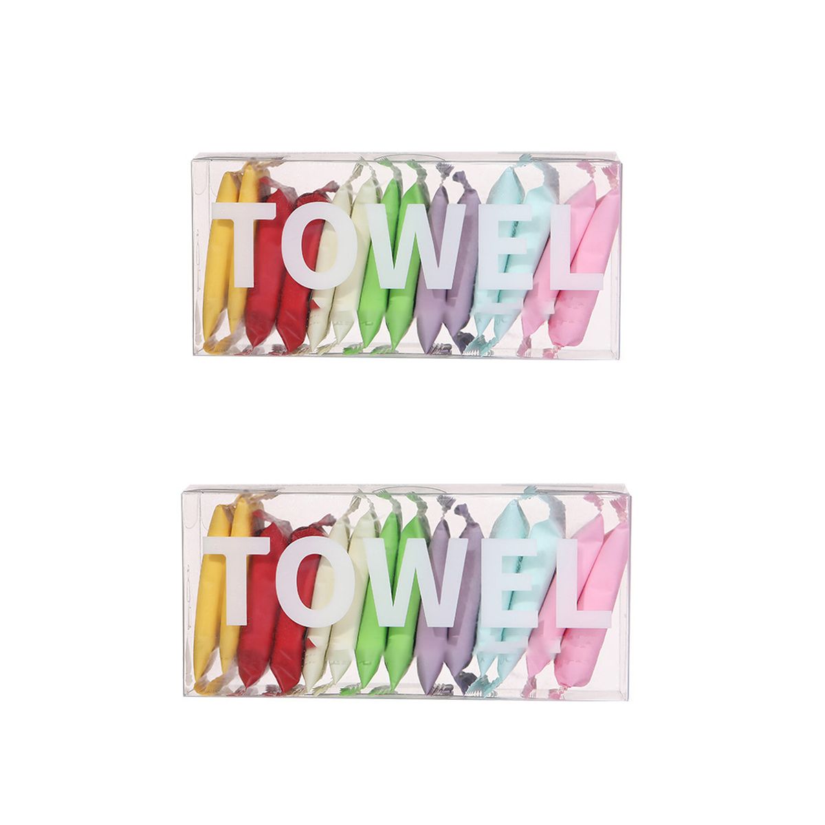 28 Pieces Compressed Towels Disposable Towel Tissue Portable Compressed Towel