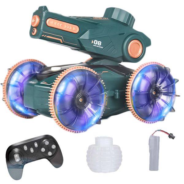 3-in-1 Remote Control Car, RC Boat &amp; Water Gun - RC Car for Land &amp; Water