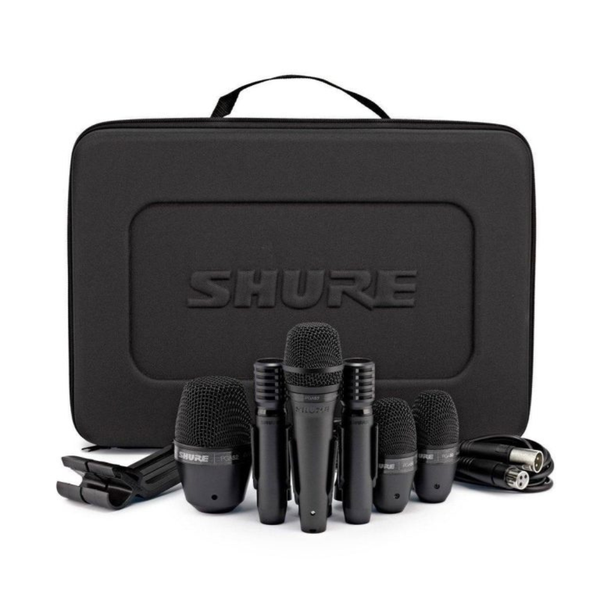 Shure PGADRUMKIT6 PG Alta Drum Microphone Kit 6 Extended Package