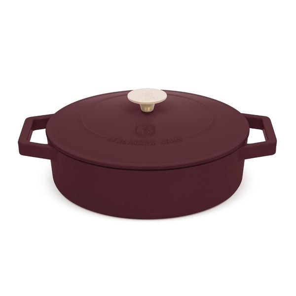 Berlinger Haus 26cm Cast Iron Shallow Pot - Leonardo