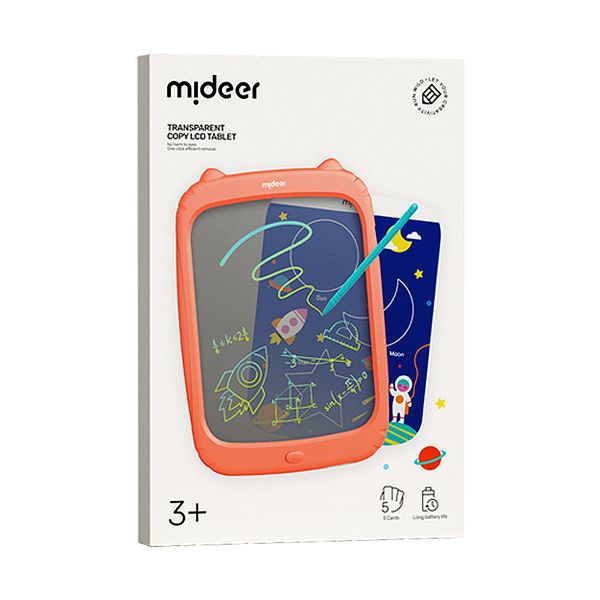 Mideer LCD Writing Tablet - Tracing Activity Set with Cards