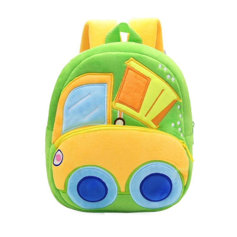 Plush Toddlers Backpack (Dump Truck)