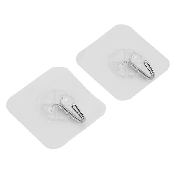 Strong Transparent Suction Cup Sucker Wall Hooks Hanger for Kitchen Bathroo