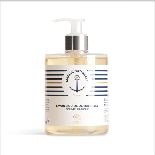 La Corvette Marine Nationale Écume Fraîche | 500ml Liquid Soap | Sea Fennel
