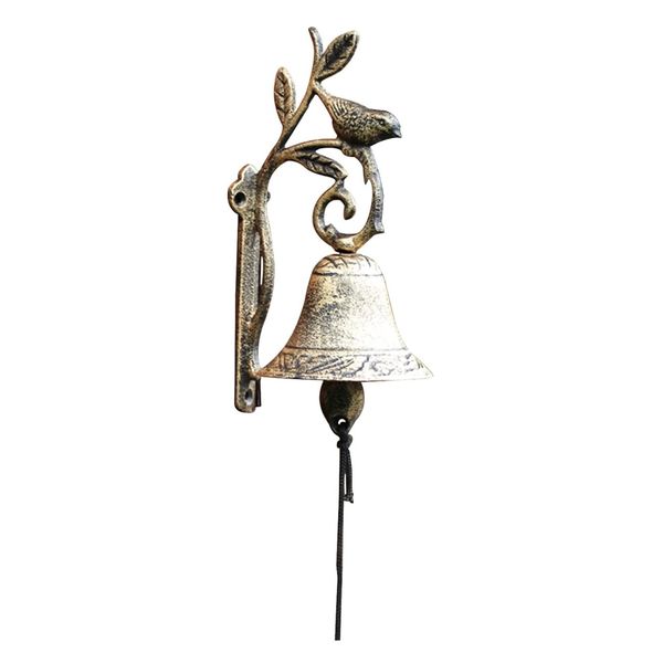 Decor Outdoor Hanging Antique Bird Door Bell Wind Chime (46cm)