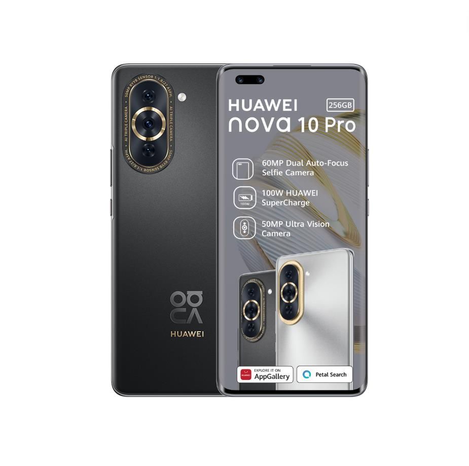 Huawei Nova 10 Pro 256GB LTE Dual Sim - Starry Black