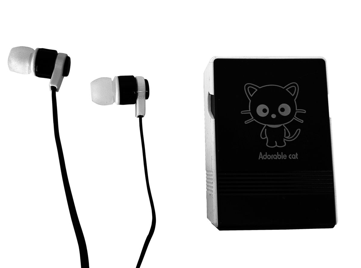 Cute Cartoon inEar Wired Earphones Black Buy Online in South
