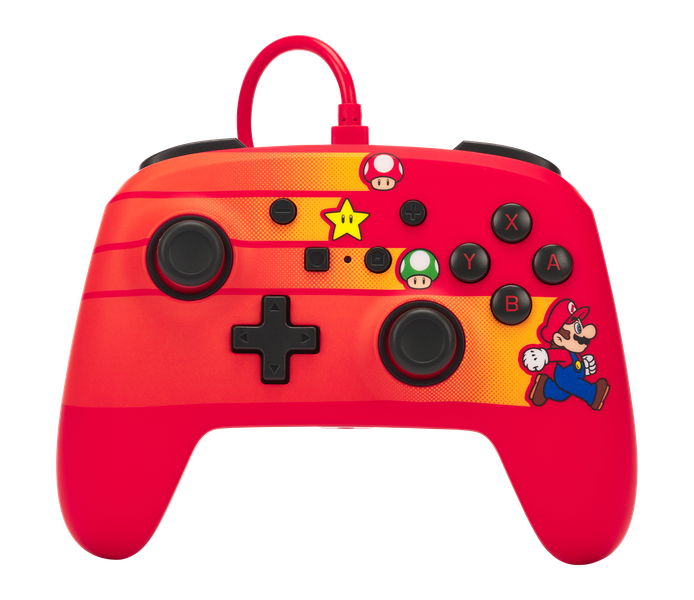 PowerA Enhanced Wired Controller for Nintendo Switch - Speedster Mario