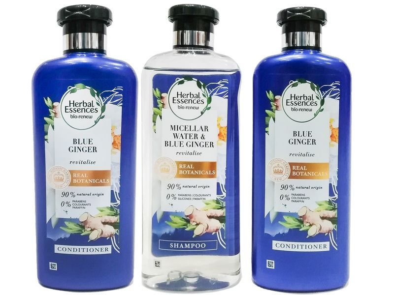 Herbal Essences - Micellar Water and Blue Ginger (3 Pack)