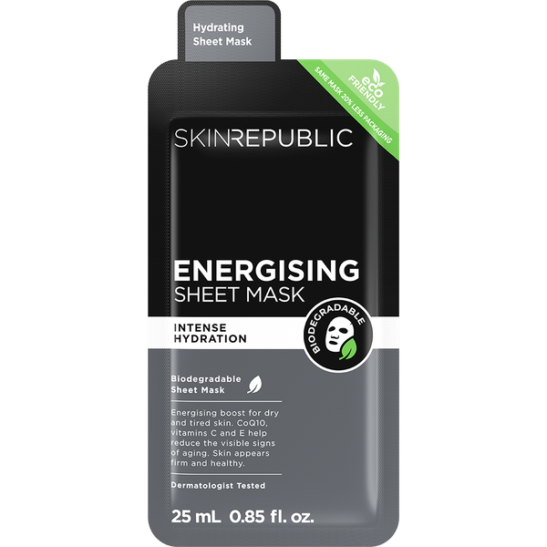 Skin Republic Mens Energising Face Mask Sheet