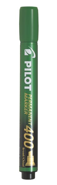Pilot SCA-400 Chisel Permanent Marker - Box of 12 - Green