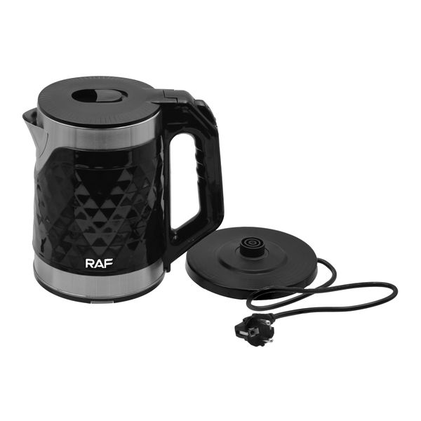 Cordless 2L Electric Kettle with 360 Base, BPA-Free &amp; LED Light