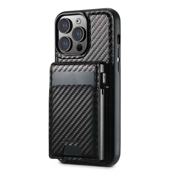 Carbon Fiber Magnetic Phone Case Compatible with Apple iPhone 14 Pro Max