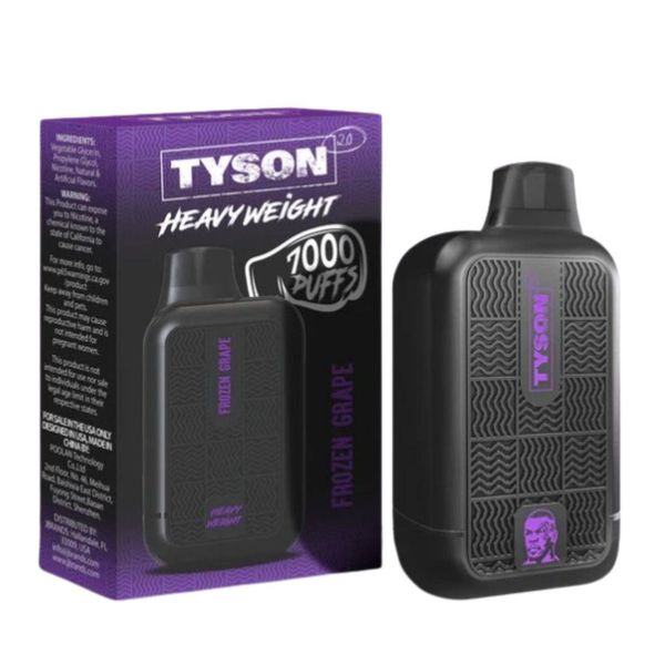 Tyson Vapes - Frozen Grape - 5% Nicotine Salt