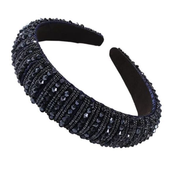 Faux Pearls Headband