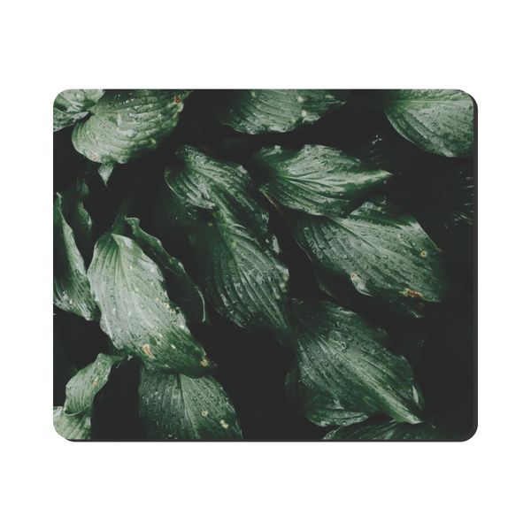 Mouse Pad - Dark Green Leaves