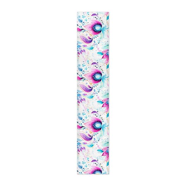 Purple-And-Aqua-Paisley-Table-Runner