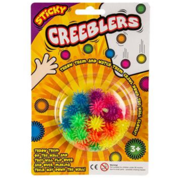 24 Piece Sticky Wall Creeblers