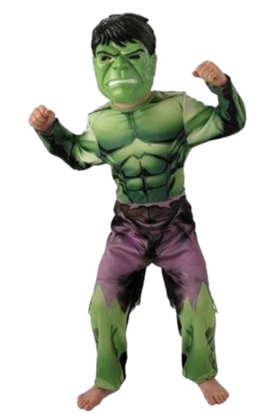 Hulk Muscle Suit For Boys