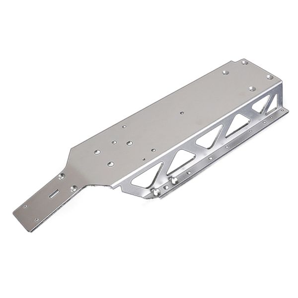 Metal Main Frame Chassis for 1/5 Hpi Baja Rovan Km 5B 5T Silver