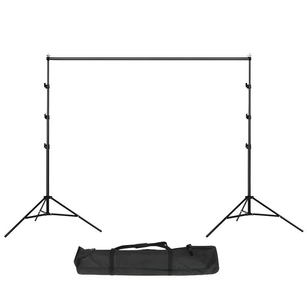 Photography Backdrop Stand Kit Adjustable Metal Photo Background Support