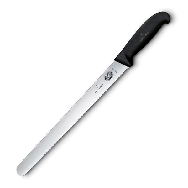 Victorinox Fibrox Slicing Knife Serrated - 30cm