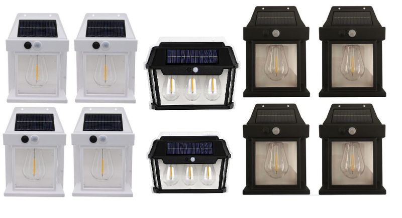 Wall Light Outdoor Wireless Motion Sensor LED Wall-Set