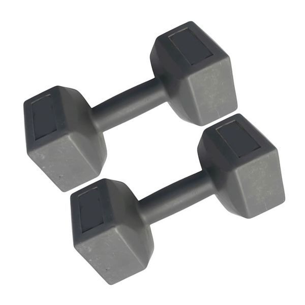 4kg Plastic Home Fitness Hand Dumbbell
