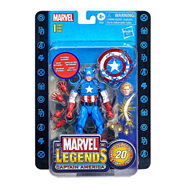 Marvel Legends Series 20th Anniversary Captain America F3439