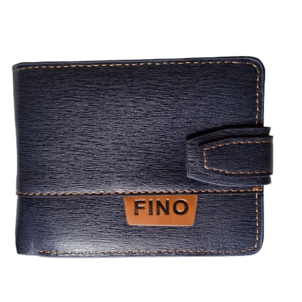 Men's PU Leather Bi-Fold Wallet - in Gift Box - FIH5162