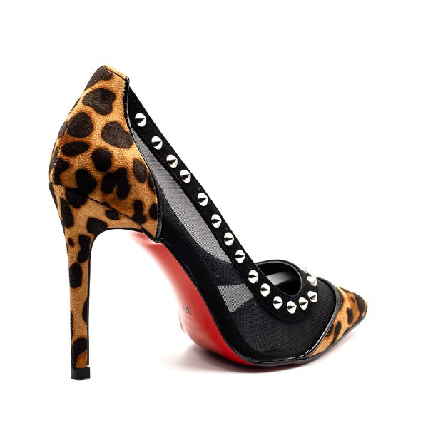Elestilo Nina Leopard Studded