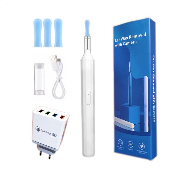 TogetherSlashBargain - Ear Wax Removal Cleaner with 1080p HD 3.6mm Camera