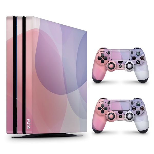 Decal Skin Compatible with PS4 Pro - Soft Pastel Fusion (Decal Only)
