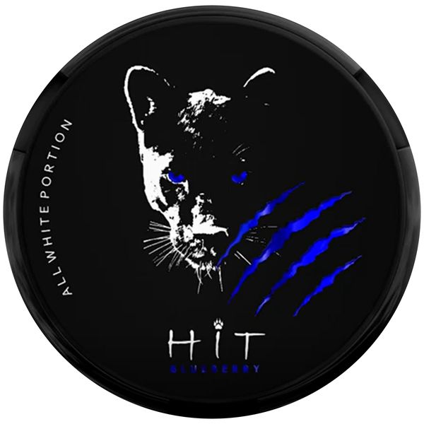 HIT Blueberry All White Portion 15g - 2 PACK (Nicotine Pouch)