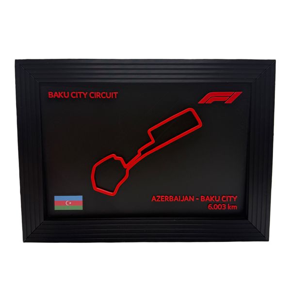 Formula 1 Race Track - Baku City Circuit