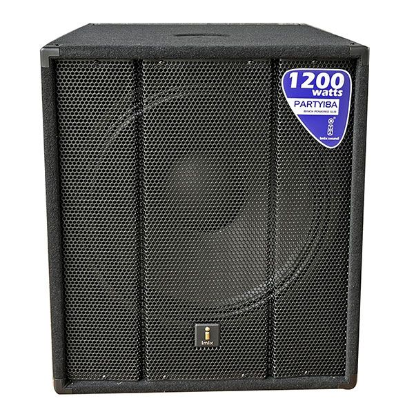 Imix Party 18a Single 18" Active Bassbin Wooden Box
