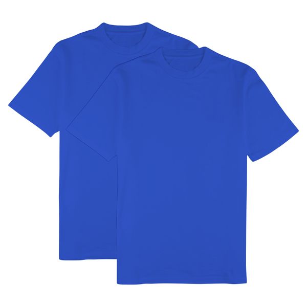 Pappa Joe - Men's Basic T - Royal Blue (2 Pack)