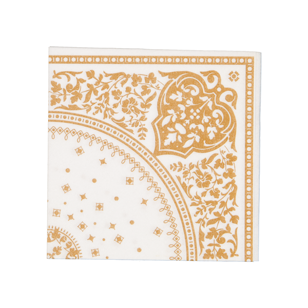 Tavola -Indian Paper Napkin-Pack of 25(Closed:20cm x20cm/Open:40cm x40cm)