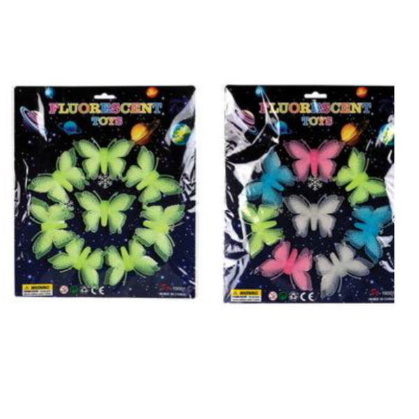 Fluorescent Glow In The Dark Stars