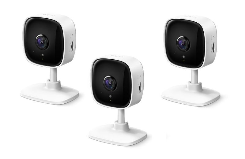 TP-Link TAPO C60 Home Security Wi-Fi Camera - 3 Pack