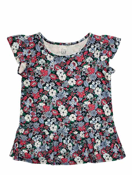 GAP - Blue Multi Printed Top